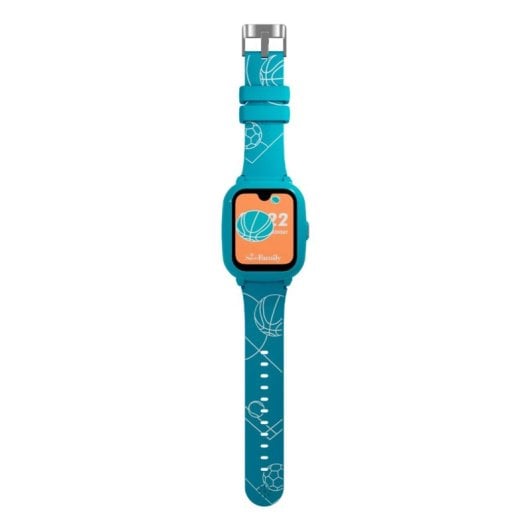 SaveFamily Iconic Plus 2 4G GPS WiFi 40mm Touchscreen Blu IP67 Bambini S Sblocco Faciale SOS