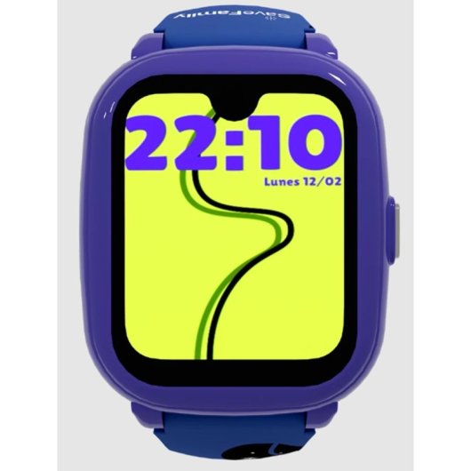 Smartwatch SaveFamily Iconic Plus 2 4G Correas Intercambiables, Control Parental, Salud infantil, GPS, IA y Desbloqueo F