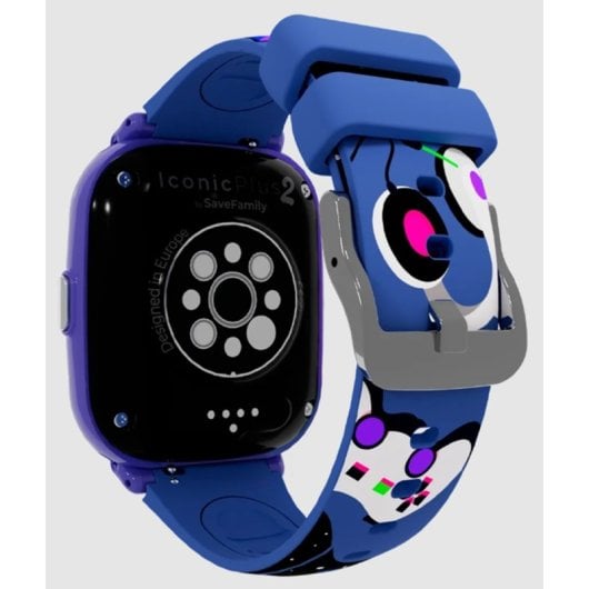 Smartwatch SaveFamily Iconic Plus 2 4G Correas Intercambiables, Control Parental, Salud infantil, GPS, IA y Desbloqueo F