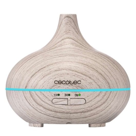 Humidificador Cecotec Tanque 150ml Temporizador 3h Aromaterapia Ultrassónico Madeira