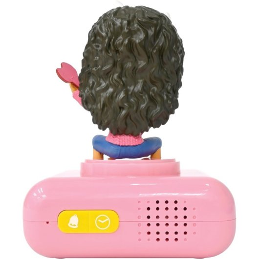 Despertador Lexibook Gabby?s Dollhouse Luz Nocturna, 6 Sonidos, Pantalla LCD, Pilas AA