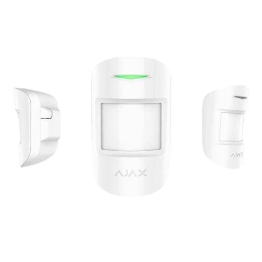 Sensor de movimiento Ajax MotionProtect PIR Blanco 2 km inalámbrico, batería 7 años, sensibilidad ajustable