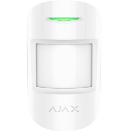 Sensor de movimiento Ajax MotionProtect PIR Blanco 2 km inalámbrico, batería 7 años, sensibilidad ajustable