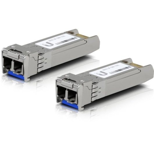 Módulo SFP+ Ubiquiti UACC-OM-SM-10G-D-20 10Gbps LC-Duplex Monomodo Pack 20 unidades