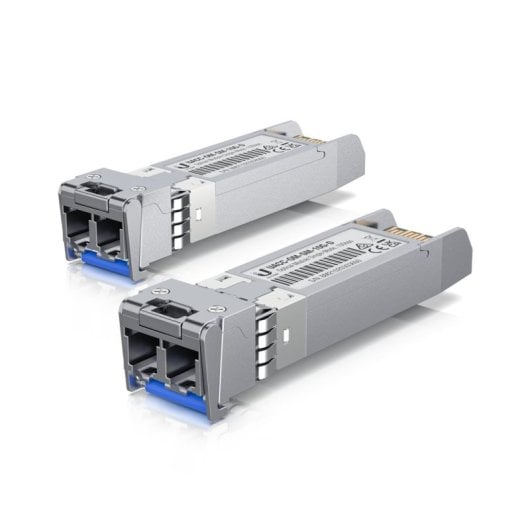 Módulo SFP+ Ubiquiti UACC-OM-SM-10G-D-20 10Gbps LC-Duplex Monomodo Pack 20 unidades