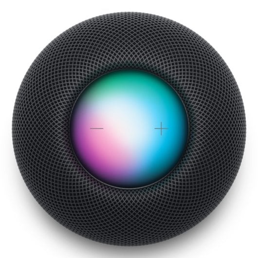 Apple Around Wireless-Lautsprecher mit Siri- und Touch-Steuerung, Wi-Fi 4 und 360°-Audio