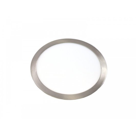 Downlight LED Extraplano JANDEI 24W 1990Lm 6000K Marco Acero Hueco 275mm