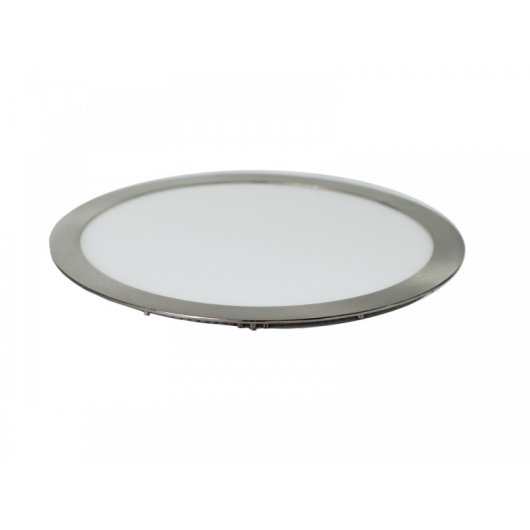 Downlight LED Extraplano JANDEI 24W 1990Lm 6000K Marco Acero Hueco 275mm