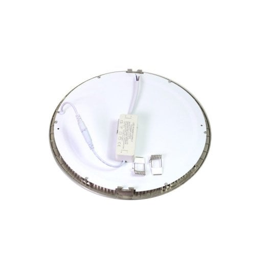 Downlight LED Extraplano JANDEI 24W 1990Lm 6000K Marco Acero Hueco 275mm