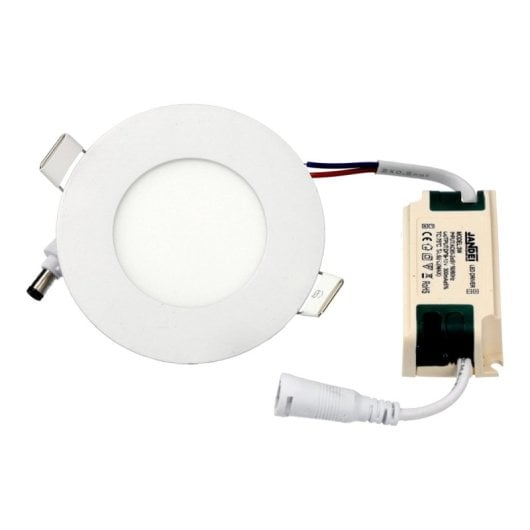 Downlight Led JANDEI Redondo 3W 3000K Blanco Empotrable Ultrafino 8.2cm
