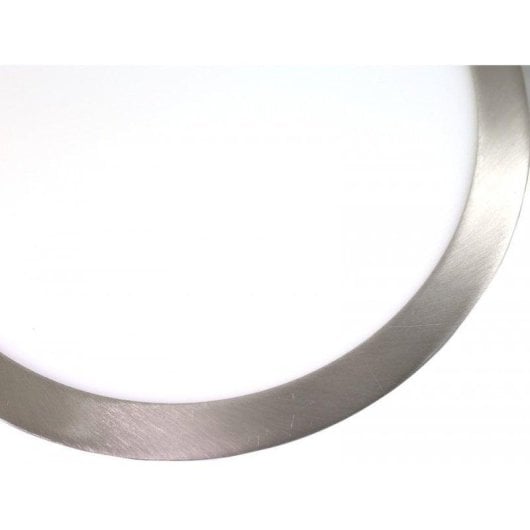 Downlight LED JANDEI Extraplano Rotondo 24W 2000Lm 4200K Cornice Acciaio Ø275mm