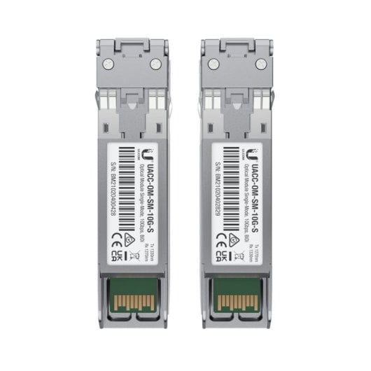 Lc-simplex 10g 10gbps SFP-Modul – 2 Stück – kompatibel mit LAN-, Wan- und San-Netzwerken – ideal für begrenzte Platzverhältnisse.