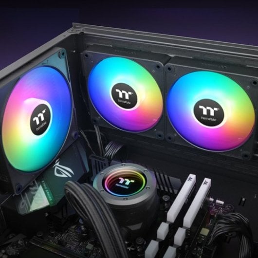 Thermaltake CL-F182-PL14SW-A Ventoinha 140mm Hidráulica Preta