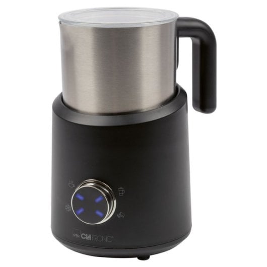 Mousseur à lait multi-laits Clatronic MS 3812 740 ml en acier inoxydable à chauffage automatique