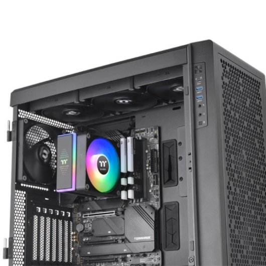Refroidisseur à air Thermaltake Astria 200 120 mm compatible ATX PWM 12 cm noir