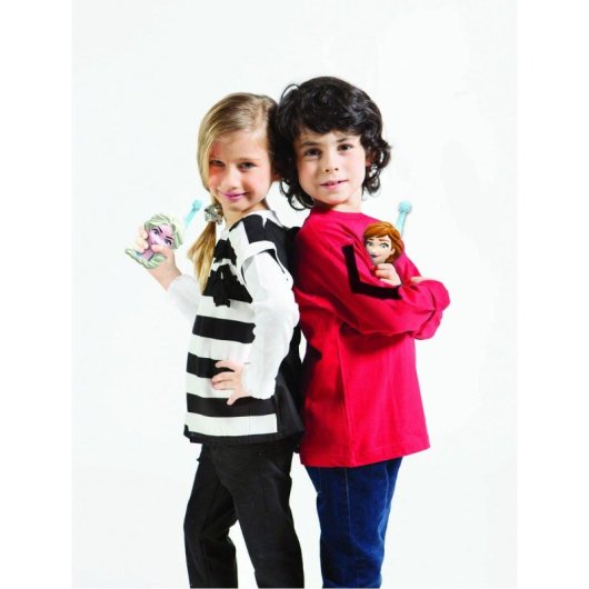 Disney Frozen Lexibook 500m Walkie-Talkie de 2 canais com design 3D e clipe de cinto para crianças