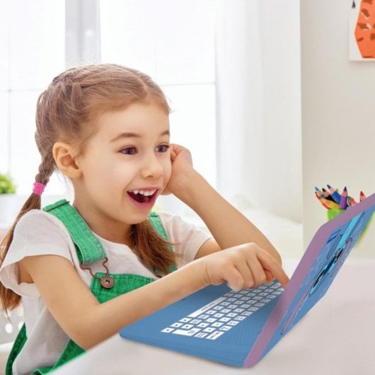 Computador educativo Disney Stitch Lexibook com 170 atividades bilingues e ecrã de 6,67″