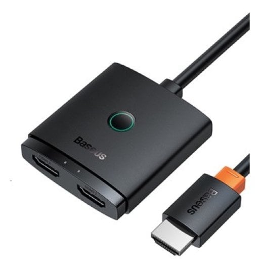 Baseus AirJoy 2x HDMI-Adapter 3840x2160 4K Ultra HD Schwarz ABS PC