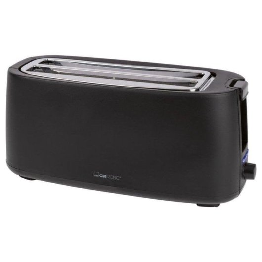 Tostador Clatronic TA 3802 4 ranuras 1400 W Negro