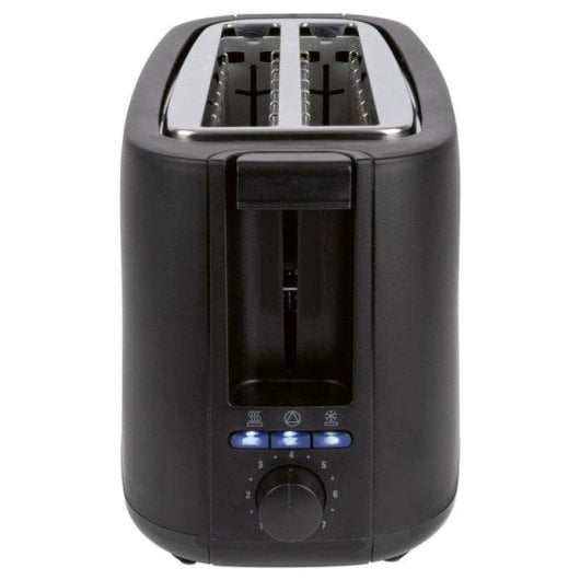Tostadora Clatronic TA 3802 Schwarz 4 Scheiben 1400W Cool-Touch LED