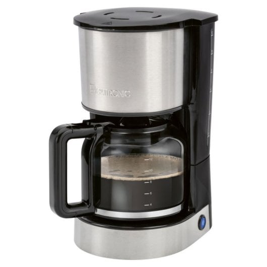 Clatronic KA 3808 1.5L 12-14 tazze Macchina per caffè americano in acciaio inox con protezione antigoccia