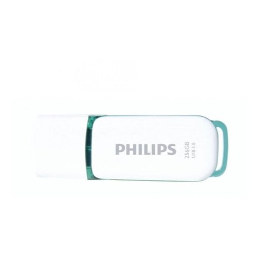 Philips FM25FD75B Snow-Series 256 GB USB 3.0 USB-Stick mit weißer Schlüsselanhängerkappe