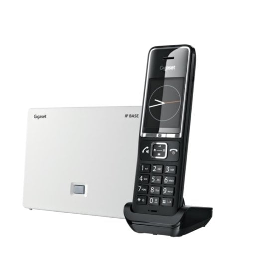 Teléfono Gigaset Comfort 550A IP BASE DECT 200 entradas Altavoz Negro Blanco