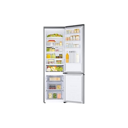 Frigorífico Samsung Combinado 203 cm 390 L D Inox No Frost Digital Inverter SpaceMax™ Power CoolFrigorífico Samsung Combi 203cm 390L D Inox No Frost Digital Inverter SpaceMax™ Power Cool