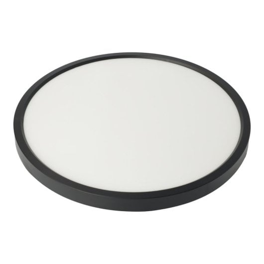 Plafón LED JANDEI 36W Negro ?40cm CCT Regulable Selector de Color Instalación Fácil