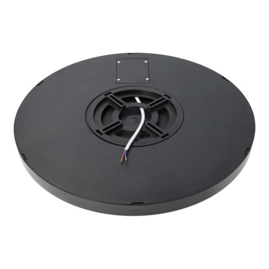 Plafón LED JANDEI 36W Negro ?40cm CCT Regulable Selector de Color Instalación Fácil