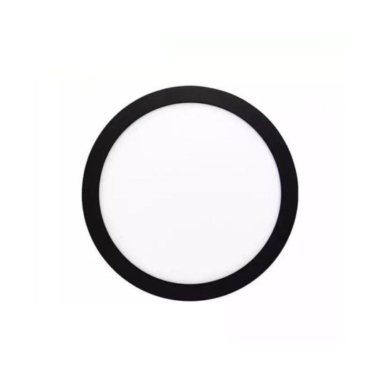 Downlight JANDEI 18W 6000K Rotondo Ultra Slim Nero Taglio 200mm