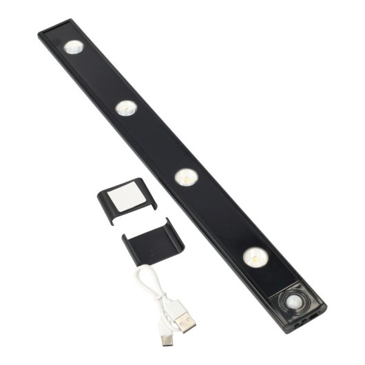 Luz Armario JANDEI Cat Eye 40cm Sensor Movimiento 3 Tonos 1100mAh USB