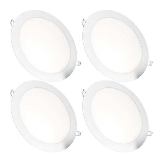 Downlight LED Superficie JANDEI 18W 4200K 1440lm 120º IP20 Blanco Redondo Aluminio