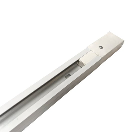 Carril monofásico JANDEI 1 metro aluminio blanco instalación superficie riel LED