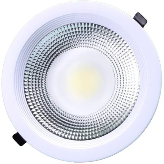 Downlight LED JANDEI COB 30W 3000K 2200Lm Blanco IP44 Driver Externo Encastrable