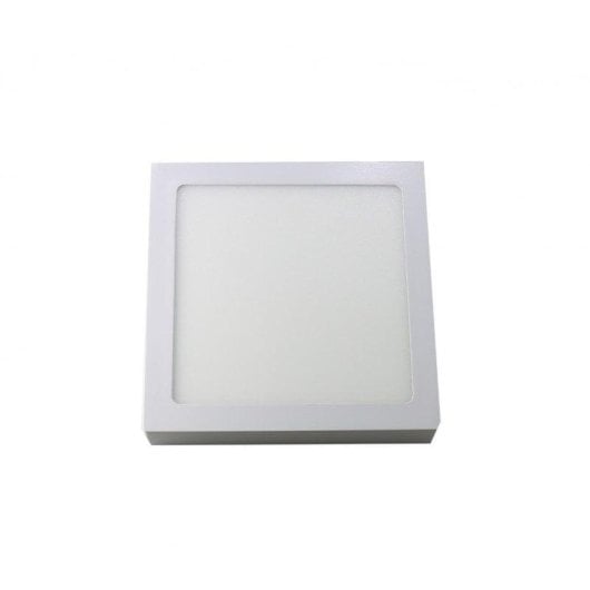 Placa LED quadrada JANDEI 22,5cm Difusor Alumínio 120º Superfície
