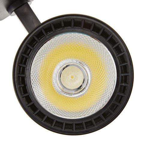 Foco de Carril JANDEI LED COB 30W 2200 lúmenes 45º 6000K Cilíndrico Blanco Frío