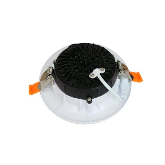Downlight LED JANDEI COB 15W 6000K 1350Lm IP44 Driver Externo Aluminio Blanco