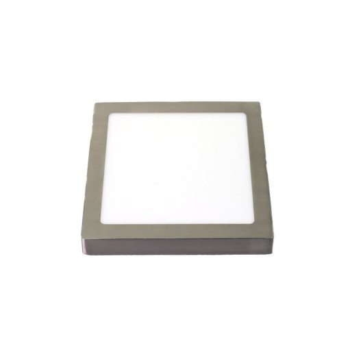 Downlight LED JANDEI JND-78721N 18W 4000K Cuadrado 225x225mm Difusor Translucido Aluminio Acero
