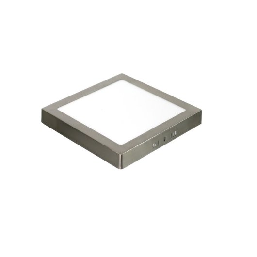 Downlight LED JANDEI JND-78721N 18W 4000K Cuadrado 225x225mm Difusor Translucido Aluminio Acero