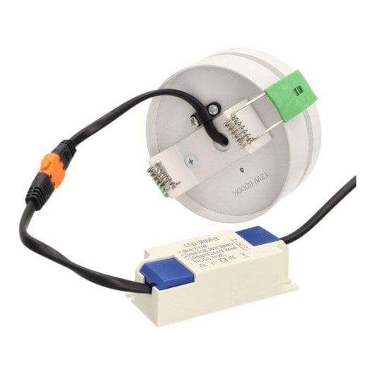 Downlight JANDEI 12W OSRAM 6000K 85mm Cornice Bianca Alta Efficienza