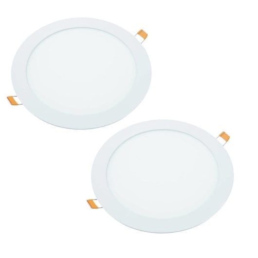 Downlight LED empotrable JANDEI corte 200mm difusor translúcido ángulo 120º