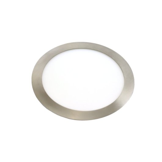 Placa Circular LED JANDEI 22.5cm 18W Aluminio Difusor Ángulo 120º Extraplana Empotrable