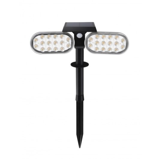 Holofote Solar Externo JANDEI 32 LED, 6000K, Sensor de Movimento, IP65, Bateria de 2200mAh