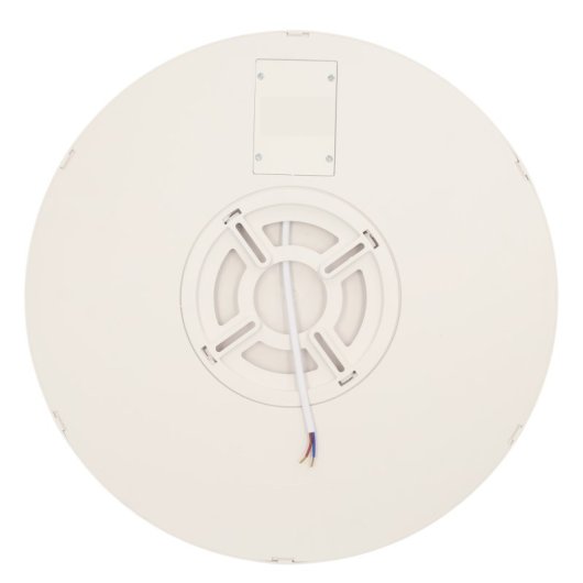 Plafón LED JANDEI 36W CCT Marco Blanco Selector Temperatura Ø40cm H3cm