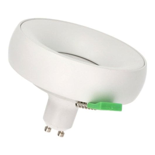 Aro empotrado JANDEI 98mm alumínio branco fixo GU10 MR16