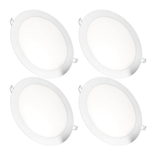 Downlight LED JANDEI JND-7802P02 18W 3000K Blanco Cálido 1440 lm Corte 200 mm Extraplano
