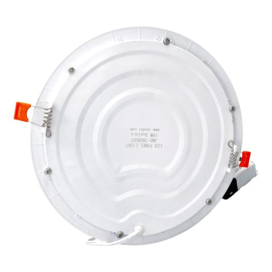 Downlight LED empotrable JANDEI circular 18W CCT extraplano corte 200mm blanco
