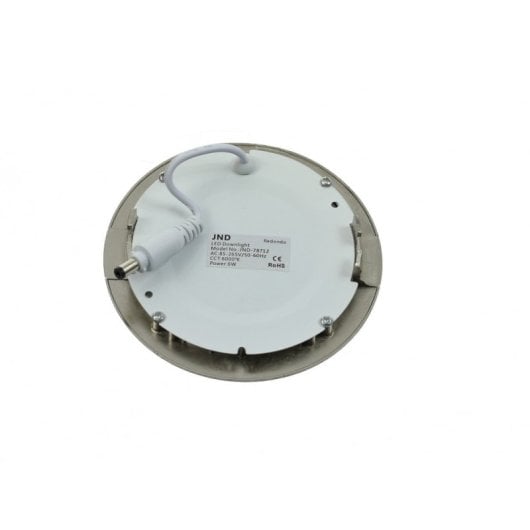 Downlight LED JANDEI Extraplano Redondo 6W 6000K 480lm Blanco Frío Aluminio 120º