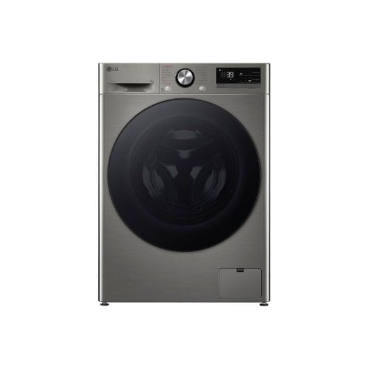 Lavadora LG F4WR709SGS 9kg Carga Frontal 1360rpm Clase A Plata Ultra Silenciosa